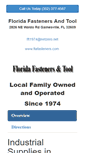 Mobile Screenshot of flafasteners.com